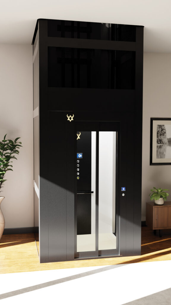Home lift price in Goa for modern residential buildings with compact elevator design