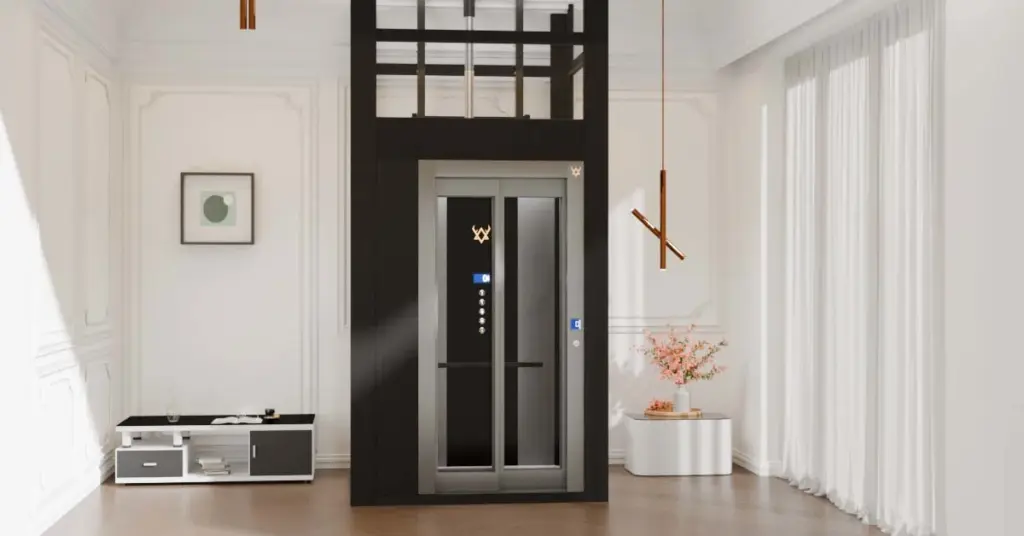 Comparison of home elevator technologies in India, including traction, hydraulic, and traction systems