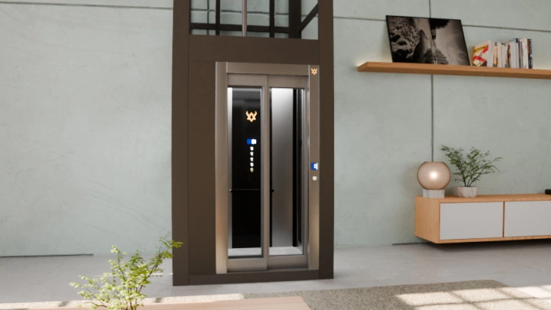 Gearless traction home lifts in Bangalore with advanced safety features