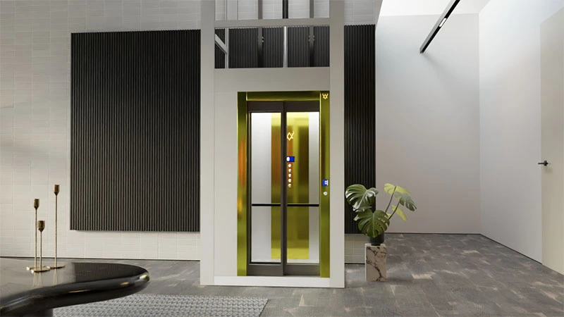 Traction home elevator in India for multi-floor villas